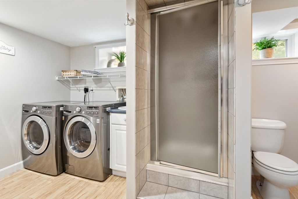 16 Meriam Street Wakefield, MA 01880 - Photo 36 of 42 a view of washer and dryer in a room