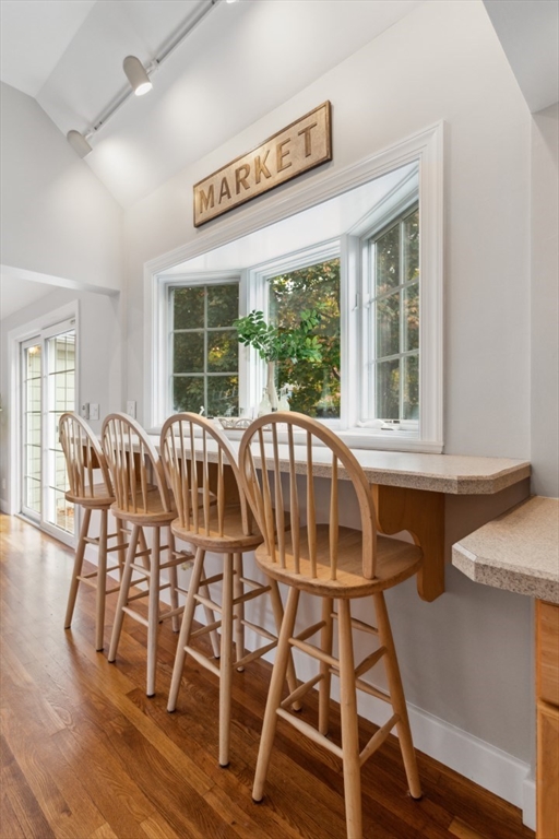 16 Meriam Street Wakefield, MA 01880 - Photo 9 of 42 a view of a dining room with furniture and windows