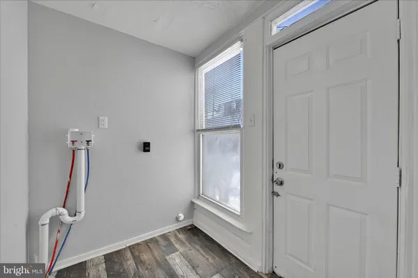 a view of room with window