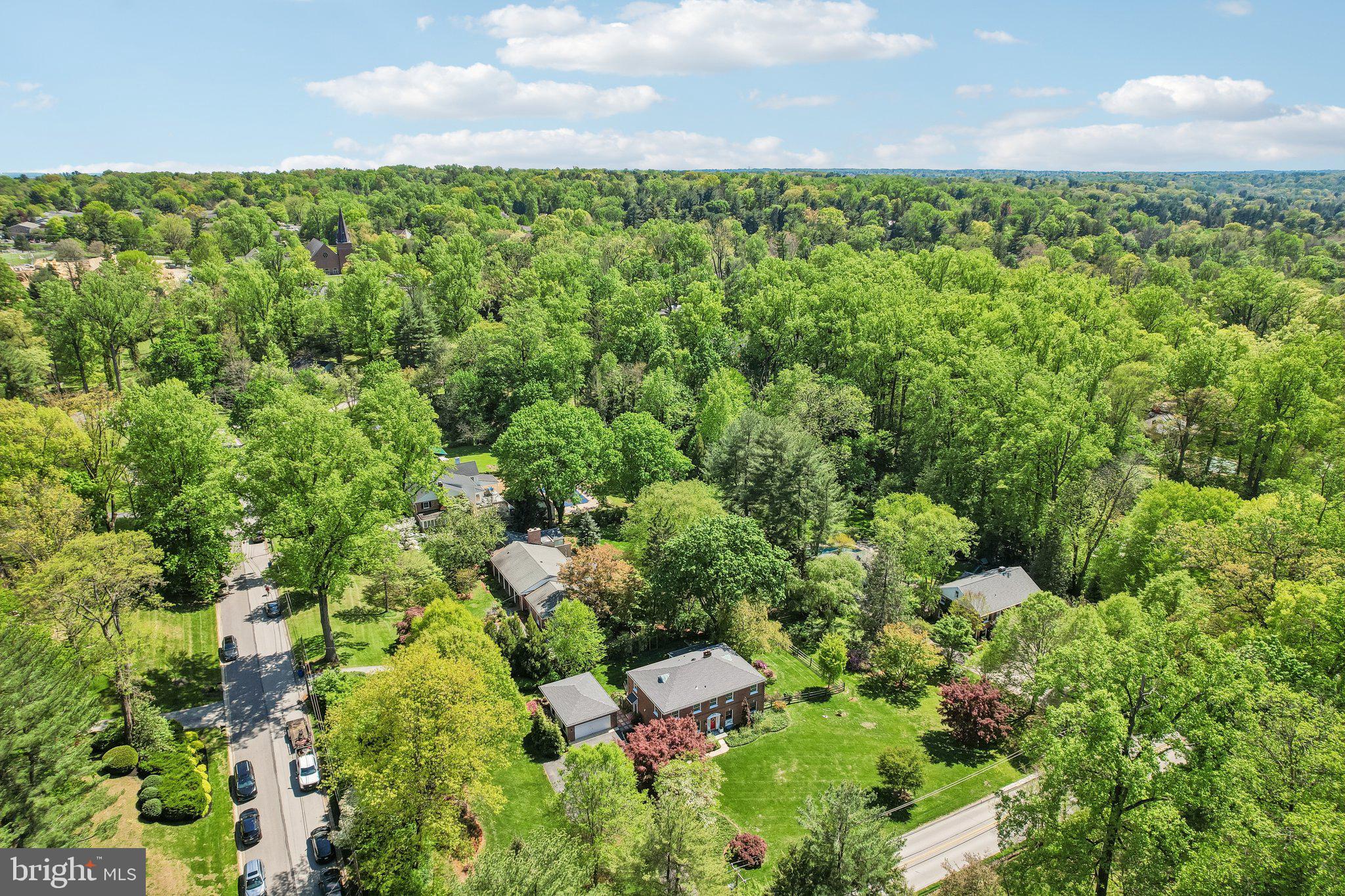 263 South Roberts Road Bryn Mawr, PA 19010 - Photo 59 of 74 Serene suburban oasis in lush greenery.