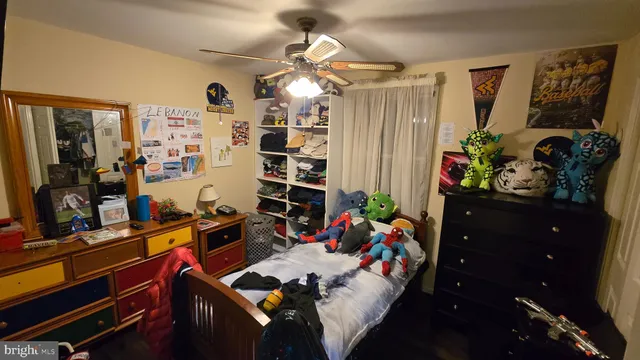 a living room filled with furniture