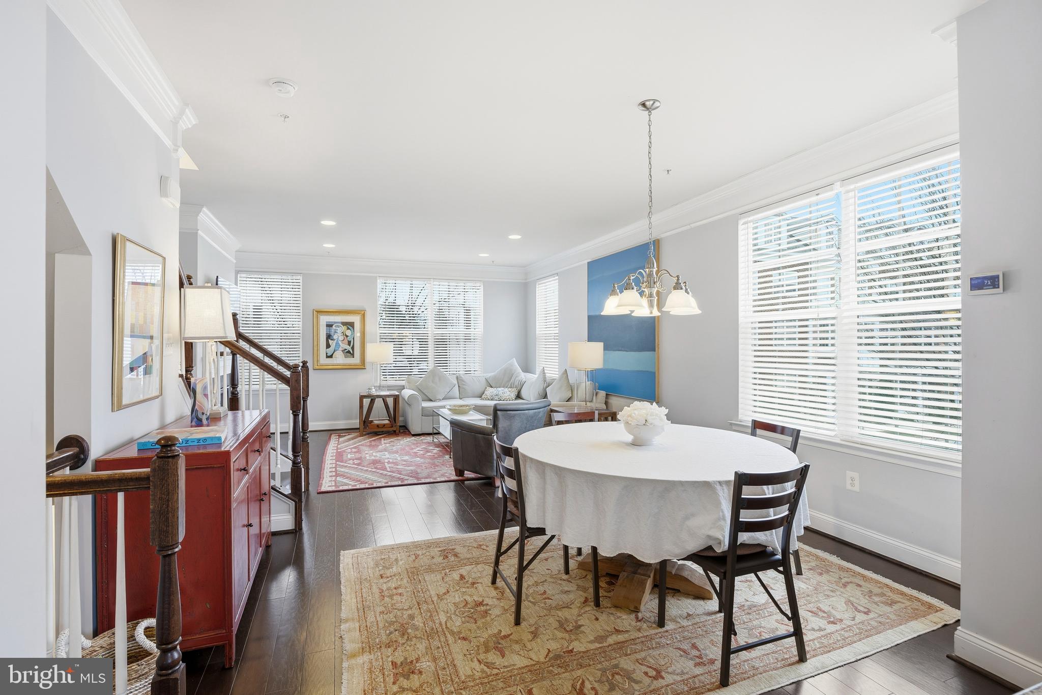 31 Meridian Lane Towson, MD 21286 - Photo 7 of 25 a view of a dining room with furniture window and wooden floor