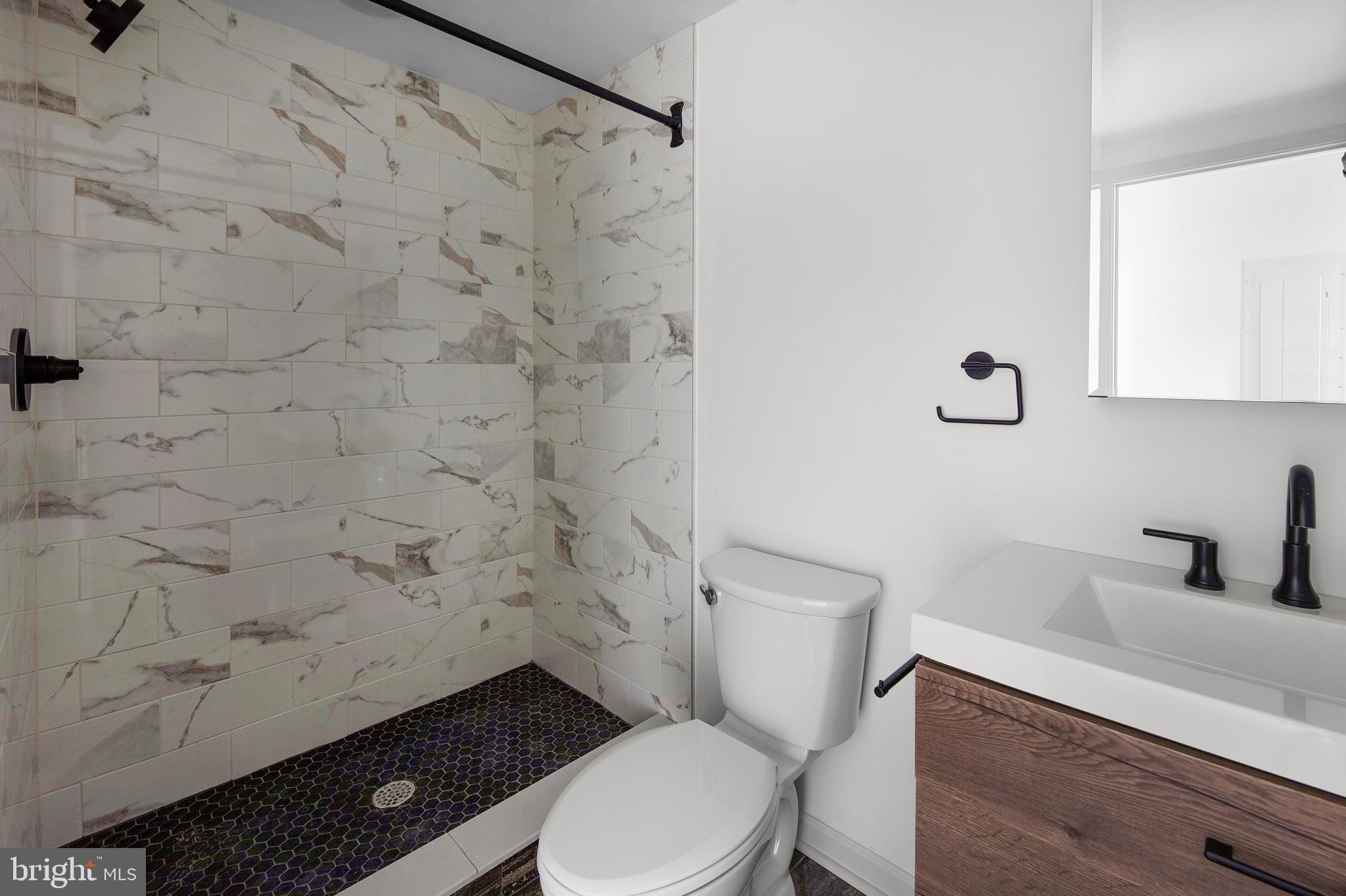 6618 Ridge Avenue, Unit 504 Philadelphia, PA 19128 - Photo 4 of 6 a bathroom with a toilet and a sink