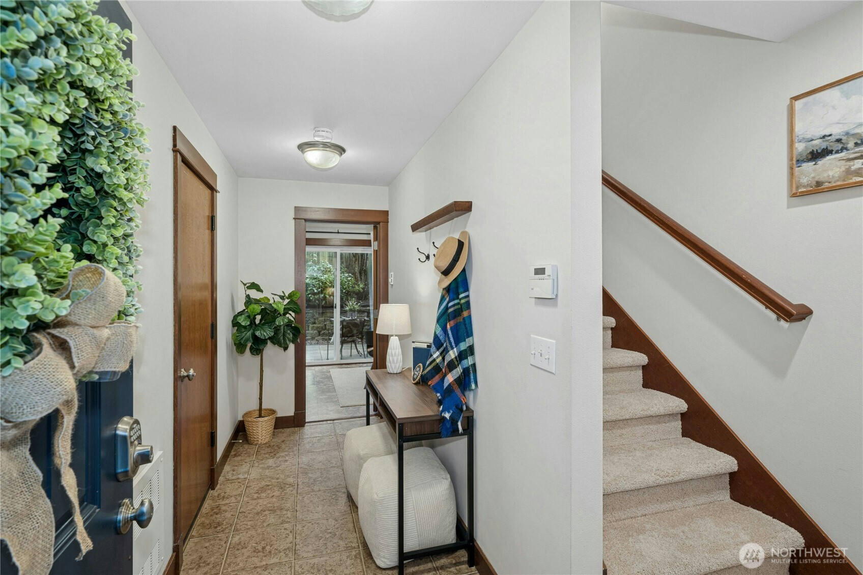 1341 14th Avenue South, Unit B Seattle, WA 98144 - Photo 3 of 26 a view of an entryway with wooden floor