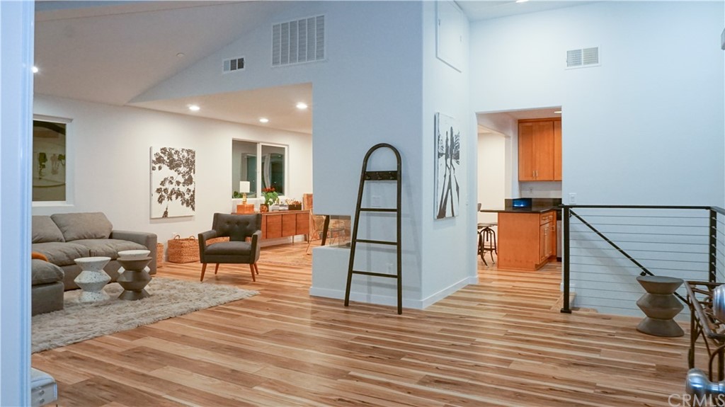 2608 Hines Drive Los Angeles, CA 90065 - Photo 35 of 38 a living room with furniture and wooden floor