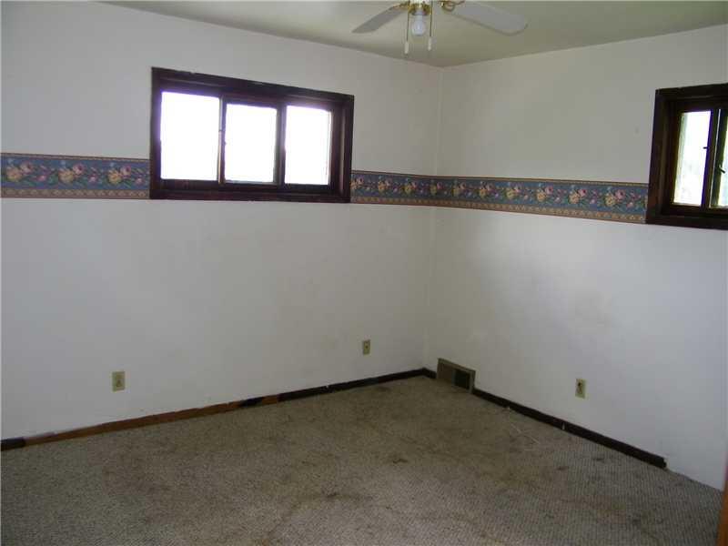 562 Shaffer Road Hookstown, PA 15050 - Photo 9 of 21 Bedroom. The third bedroom has a ceiling fan and cute wallpaper border