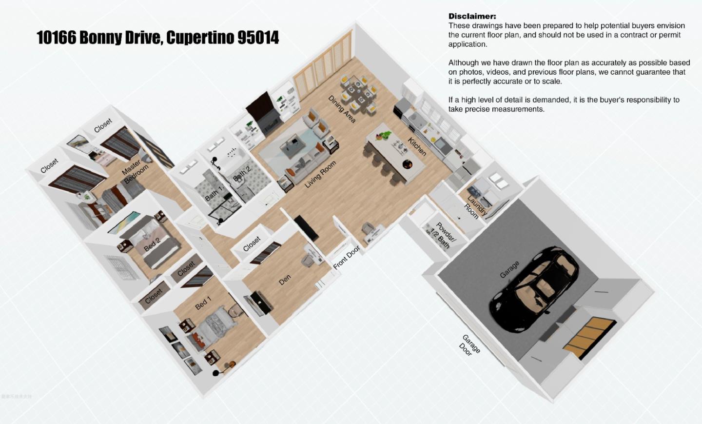 10166 Bonny Drive Cupertino, CA 95014 - Photo 46 of 46 an aerial view of a fireplace