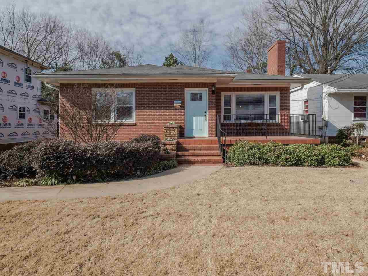 16 South Pettigrew Street Raleigh, NC 27610 - Photo 1 of 25 front view of a house with a yard