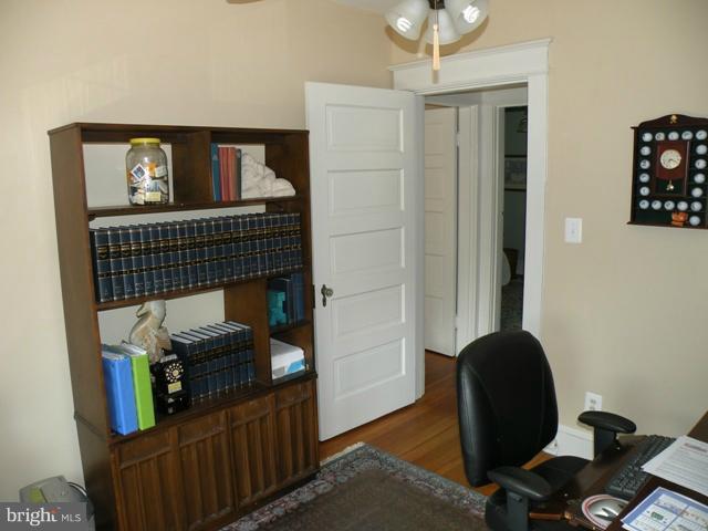 805 Russell Road Alexandria, VA 22301 - Photo 21 of 27 a view of a workspace with furniture and a window