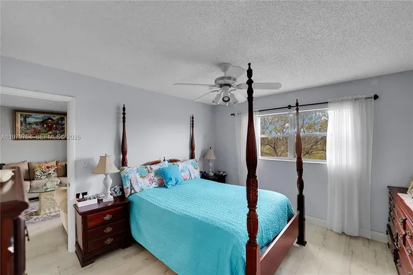 a room with furniture and a window