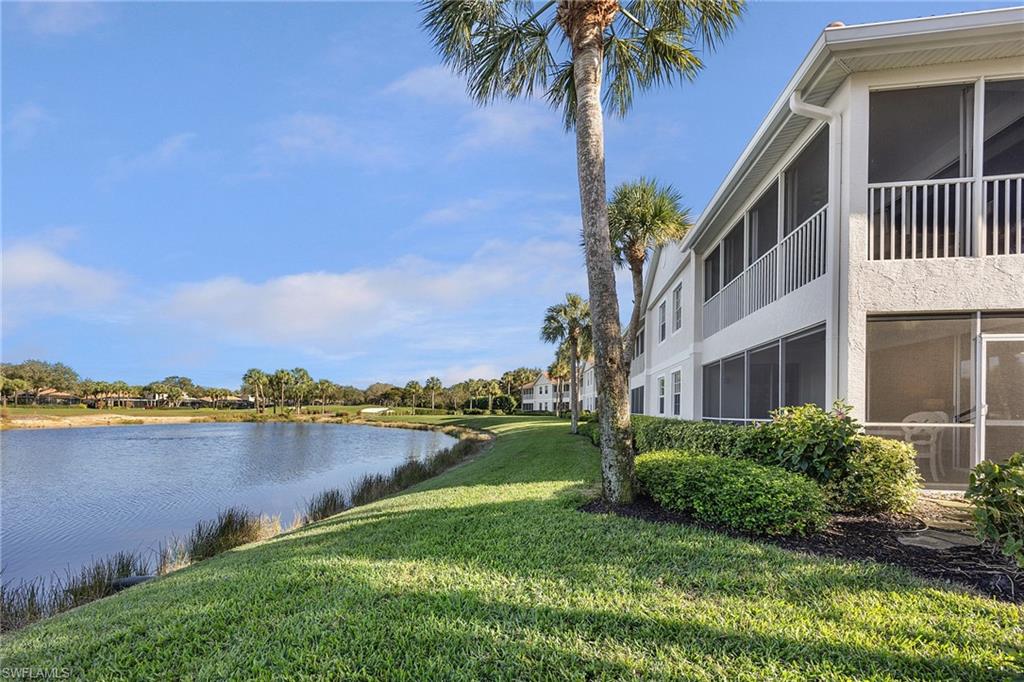23151 Rosedale Drive, Unit 101 Estero, FL 34135 - Photo 3 of 20 View of the back of the condo from the side.