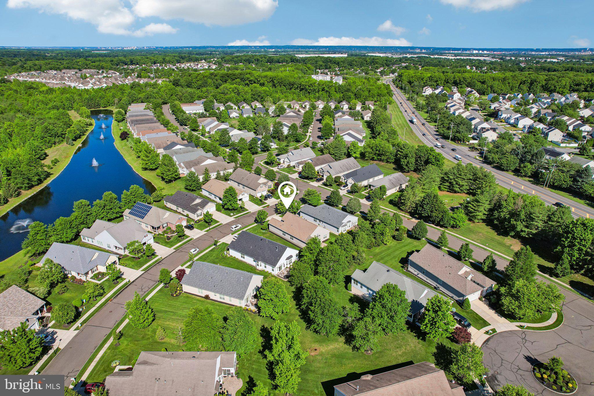 39 Danbury Road Swedesboro, NJ 08085 - Photo 49 of 62 an aerial view of residential houses with outdoor space and street view