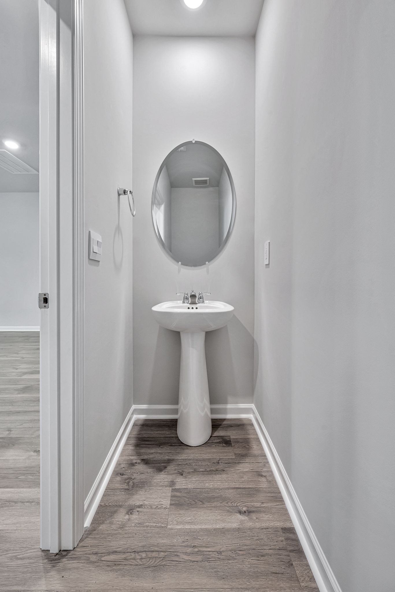 242 Hazel Lane Lebanon, TN 37087 - Photo 5 of 18 a bathroom with a sink toilet and mirror