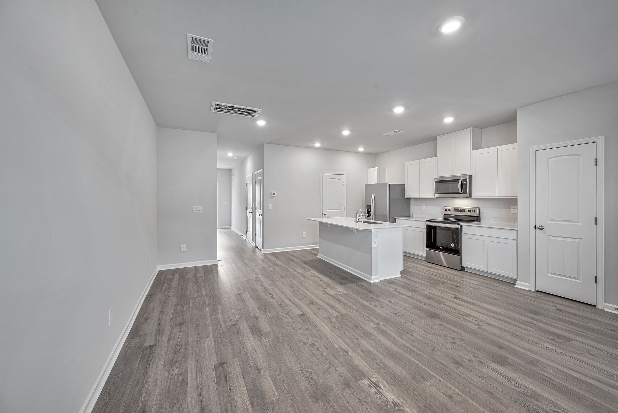 242 Hazel Lane Lebanon, TN 37087 - Photo 6 of 18 a view of kitchen with wooden floor