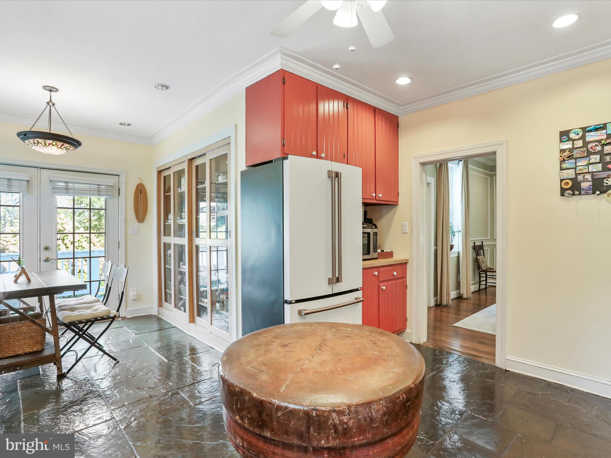 14946 Charmian Road Blue Ridge Summit, PA 17214 - Photo 20 of 56 a view of a kitchen with a refrigerator and microwave
