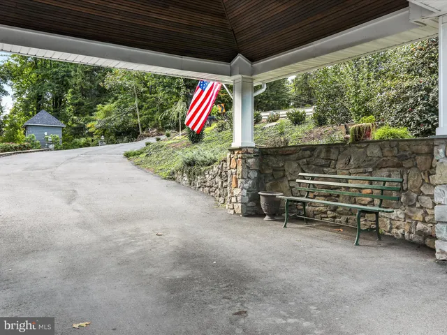 a view of lake and mountain
