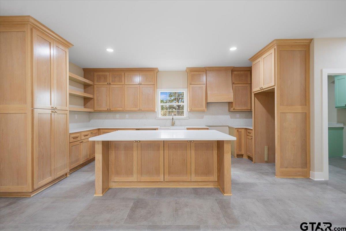 4123 County Road 1120 Tyler, TX 75704 - Photo 13 of 43 a spacious kitchen with stainless steel appliances granite countertop a refrigerator and a sink