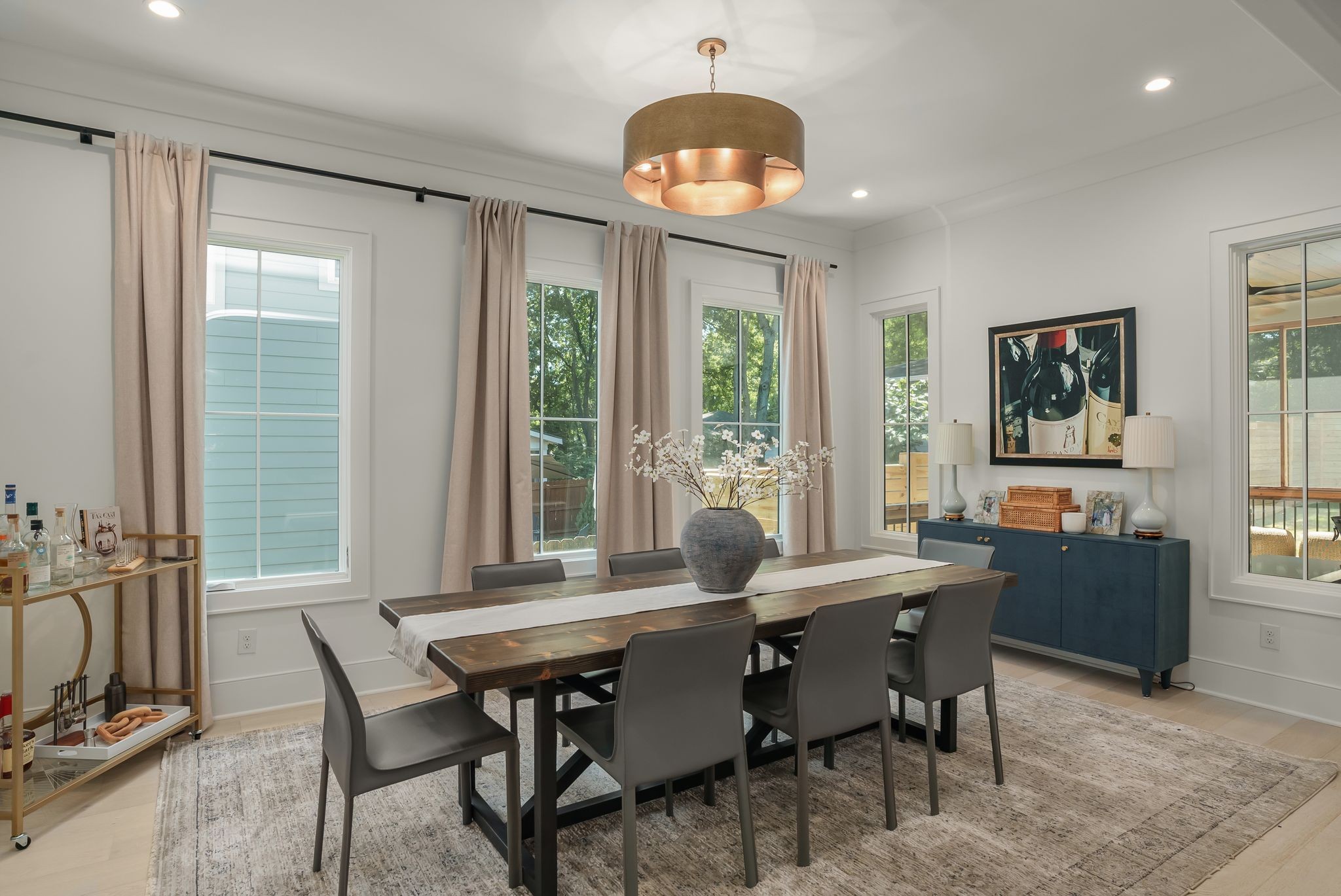 4909 Dakota Avenue Nashville, TN 37209 - Photo 11 of 39 a view of a dining room with furniture window and outside view