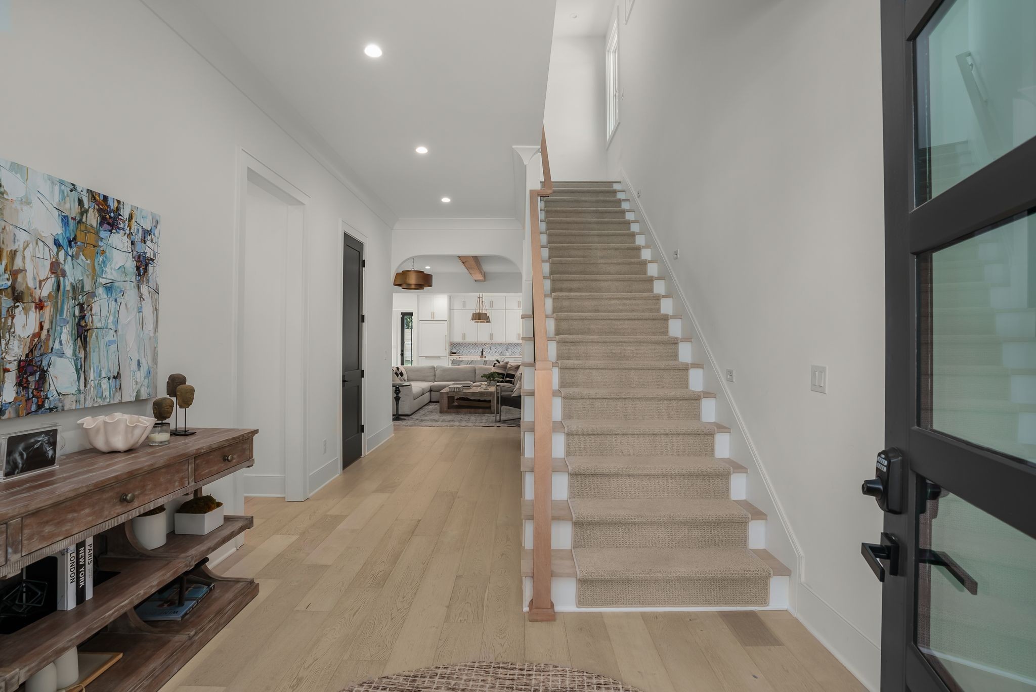 4909 Dakota Avenue Nashville, TN 37209 - Photo 4 of 39 a view of entryway and hall with wooden floor