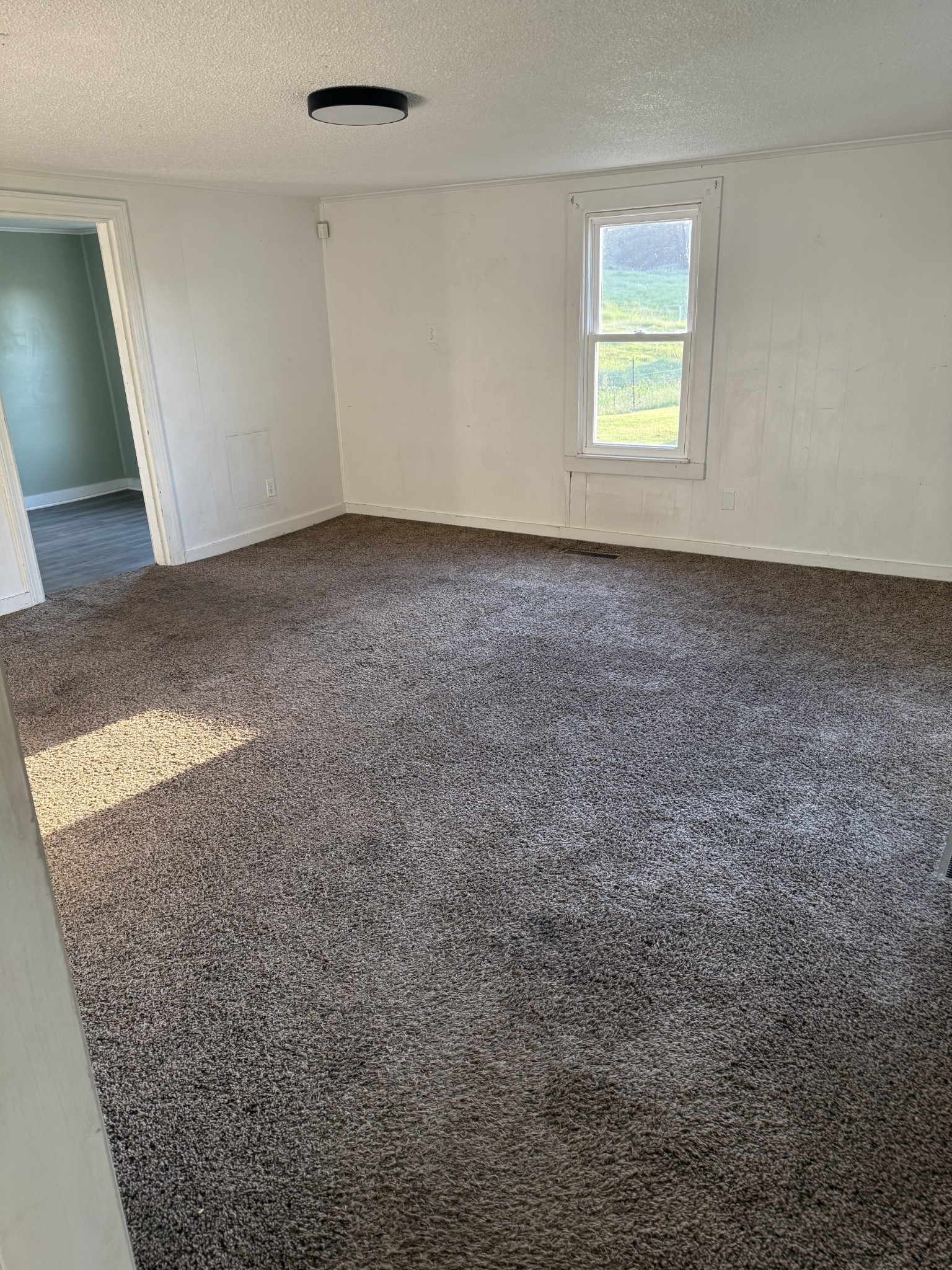 520 Pumpkin Branch Road Dixon Springs, TN 37057 - Photo 9 of 36 an empty room with a chandeliers