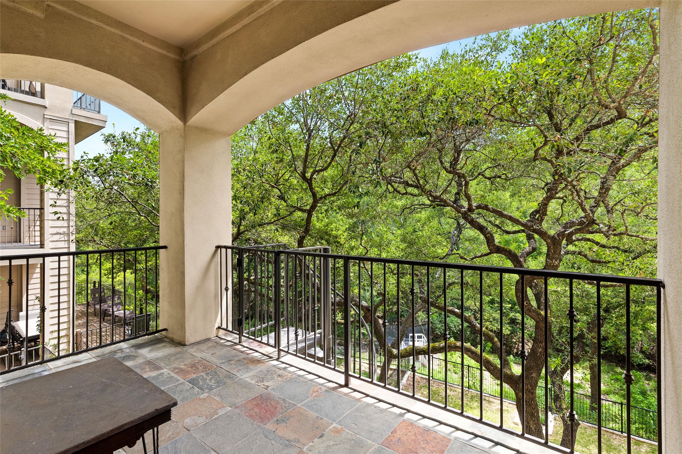 8540 Adirondack Trail, Unit 21 Austin, TX 78759 - Photo 31 of 40 a view of a balcony