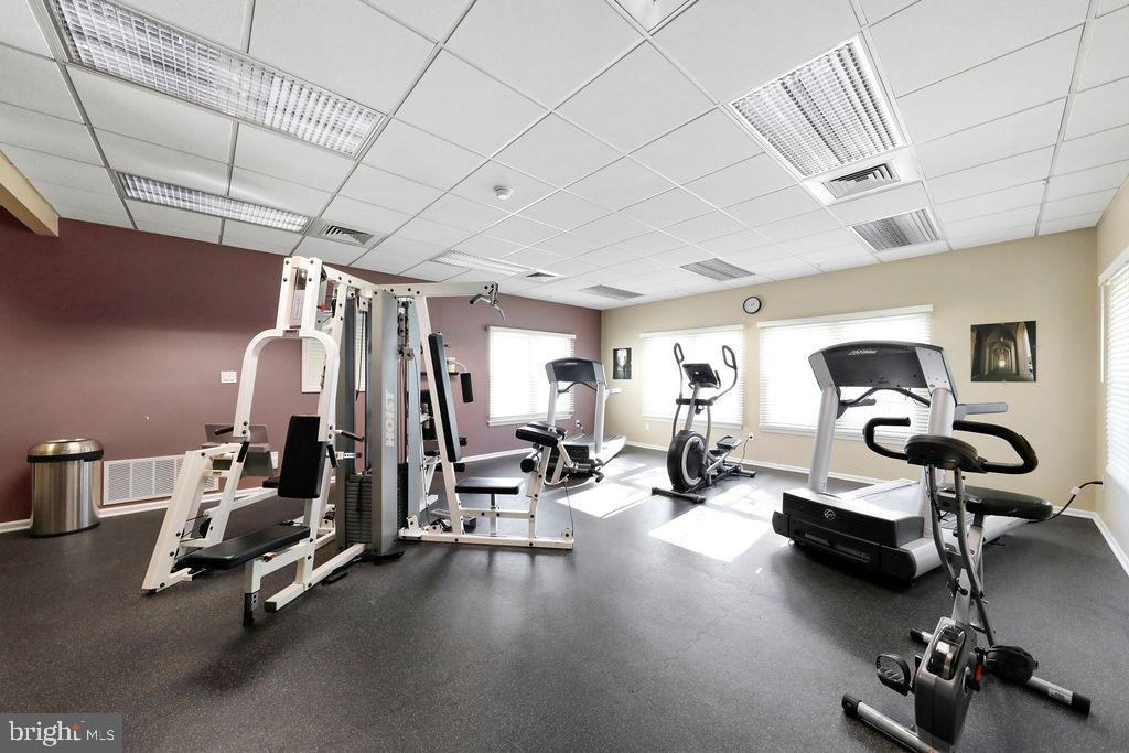 133 Tavistock Cherry Hill, NJ 08034 - Photo 27 of 35 a view of a room with gym equipment