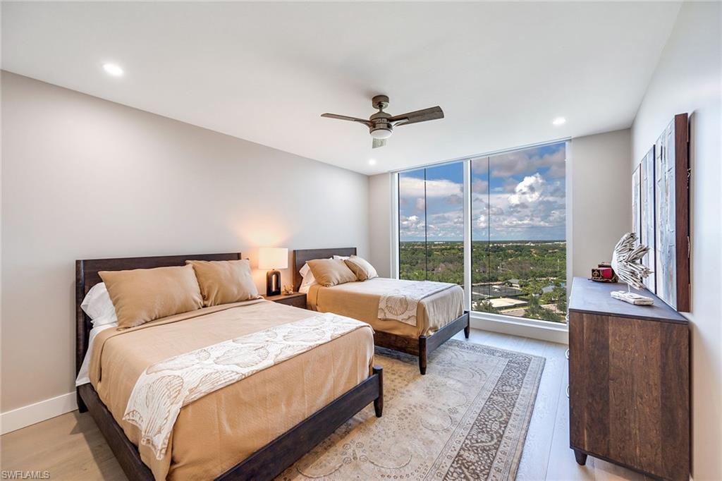 13945 Old Coast Road, Unit 1202 Naples, FL 34110 - Photo 19 of 46 Guest Bedroom 2 with two full beds