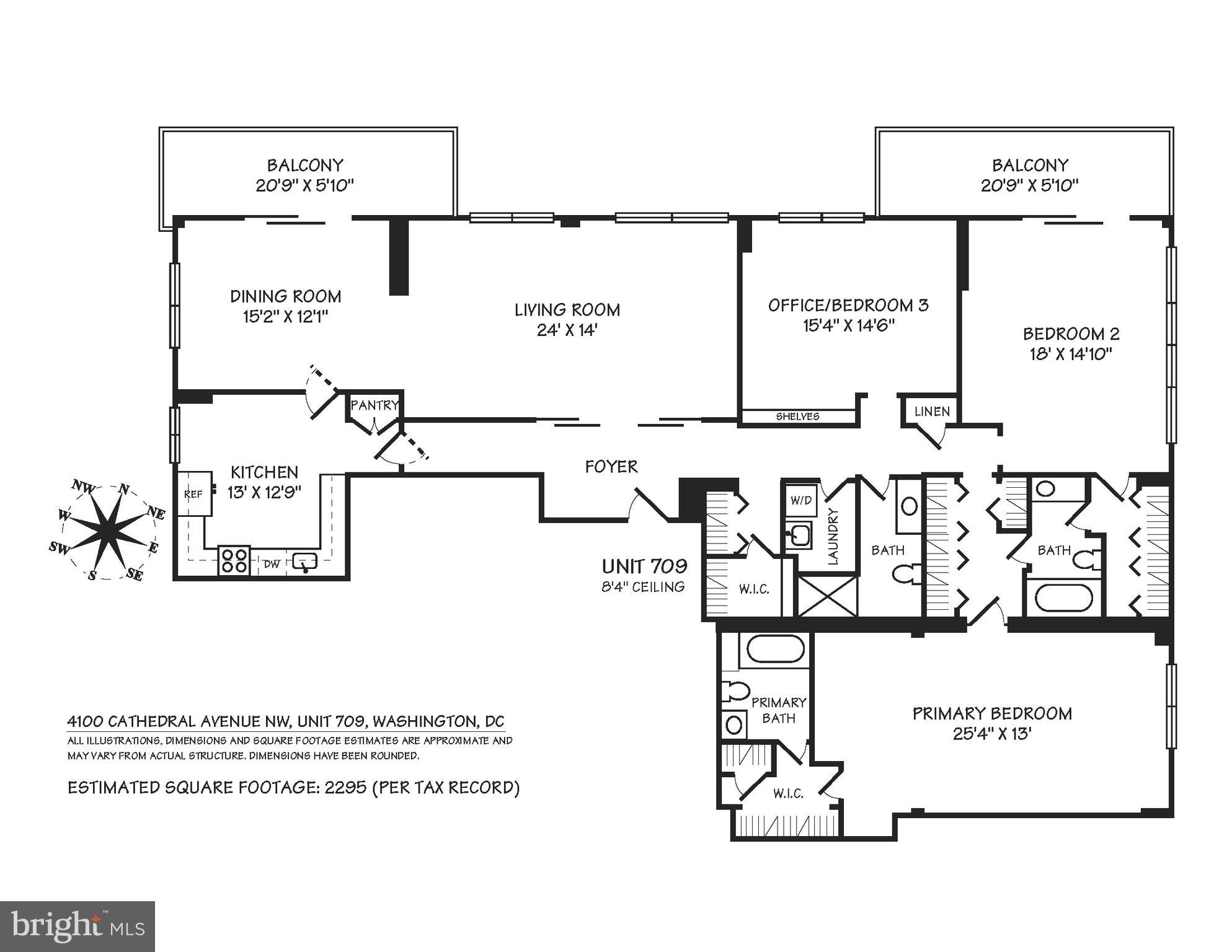 4100 Cathedral Avenue Northwest, Unit 709 Washington, DC 20016 - Photo 20 of 20 a black and white photo of a