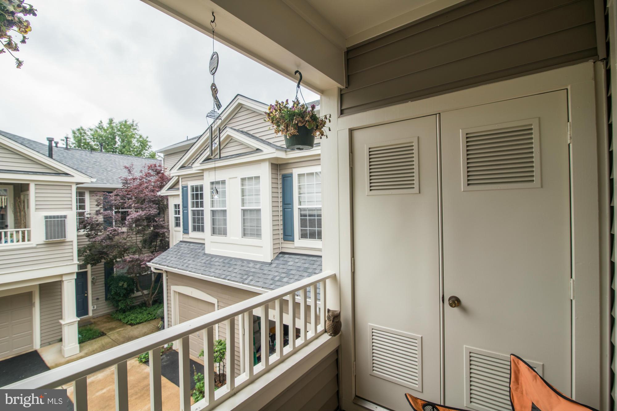 11406 Windleaf Court, Unit O Reston, VA 20194 - Photo 23 of 30 Balcony
