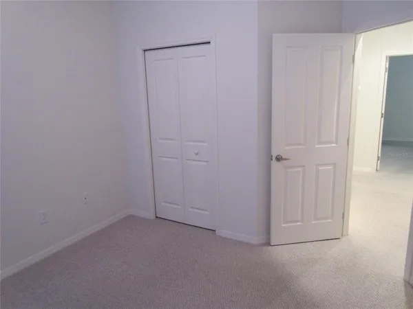a view of closet area
