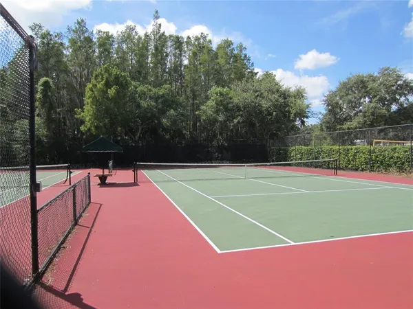 a view of a tennis court