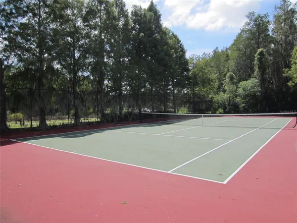 a view of a tennis court