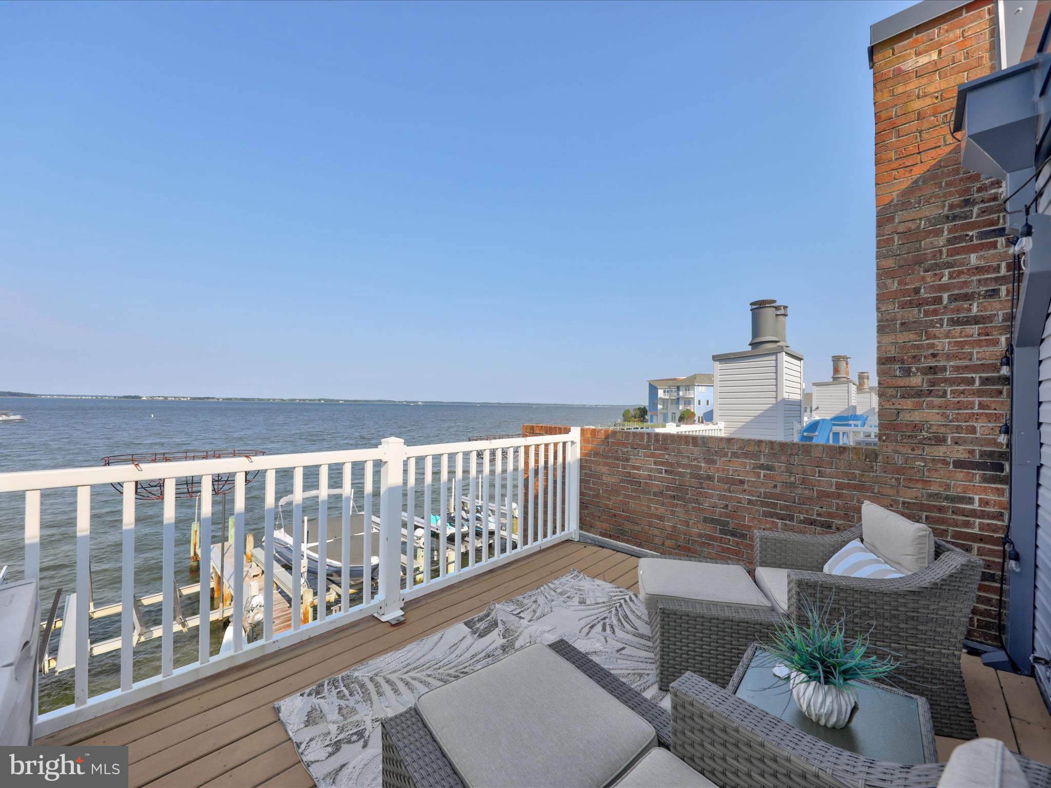 721 Rusty Anchor Road, Unit 22 Ocean City, MD 21842 - Photo 8 of 31 Deck of master bedroom