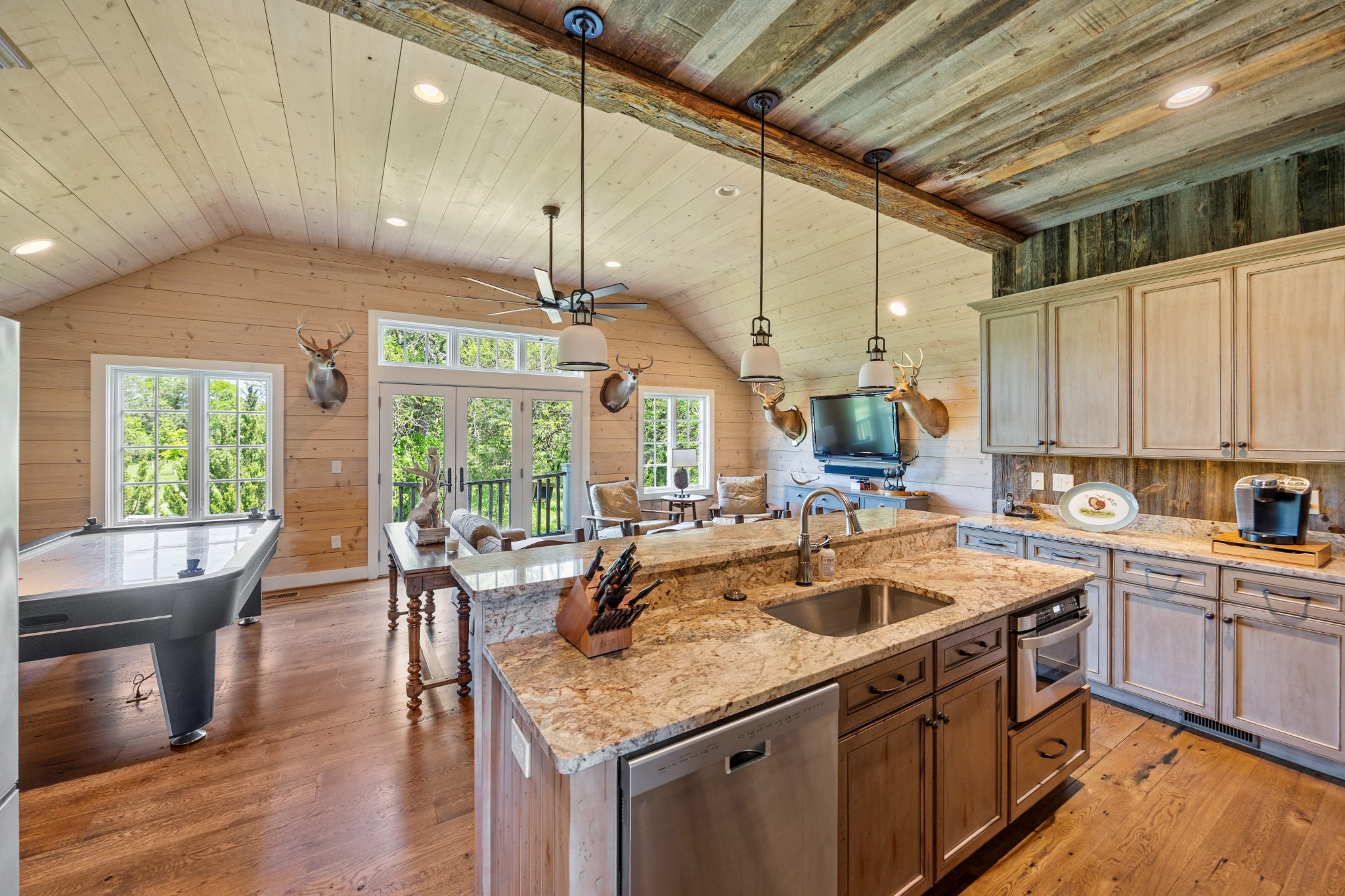 605 Red Oak Road Petersburg, TN 37144 - Photo 72 of 98 a kitchen with a stove a sink and cabinets