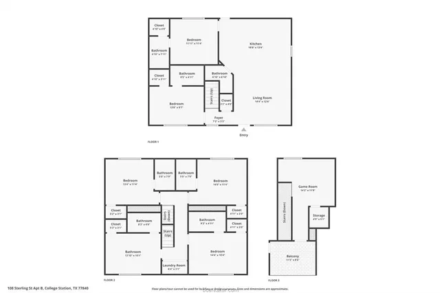 $4,500 | 307 Sterling Street, Unit D, College Station, TX 77840