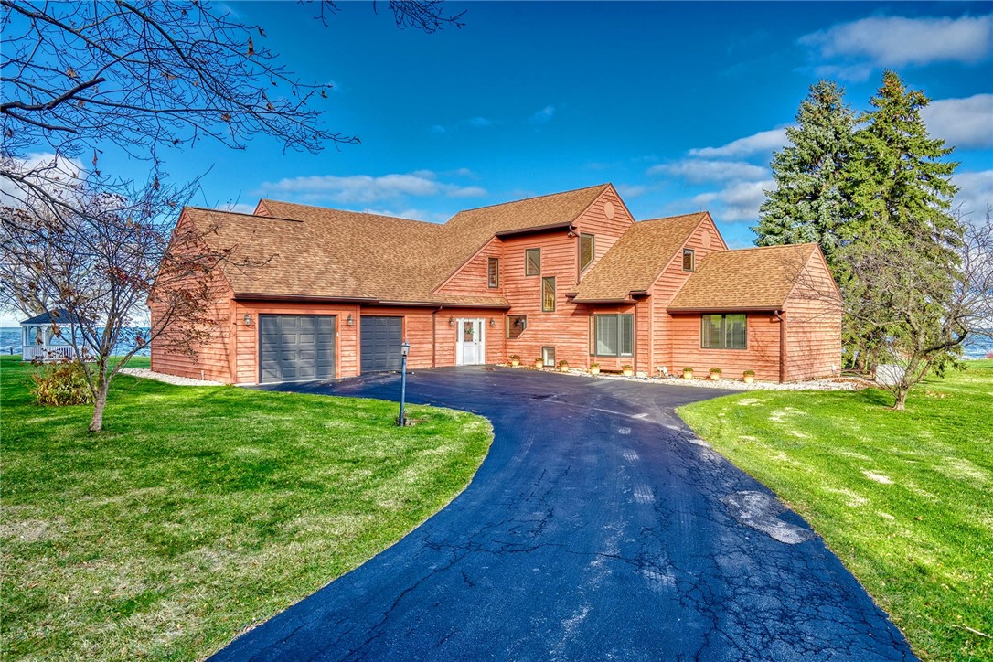 2609 Lake Road Ontario, NY 14519 - Photo 4 of 50 Blacktop driveway leads to home, set back off of L