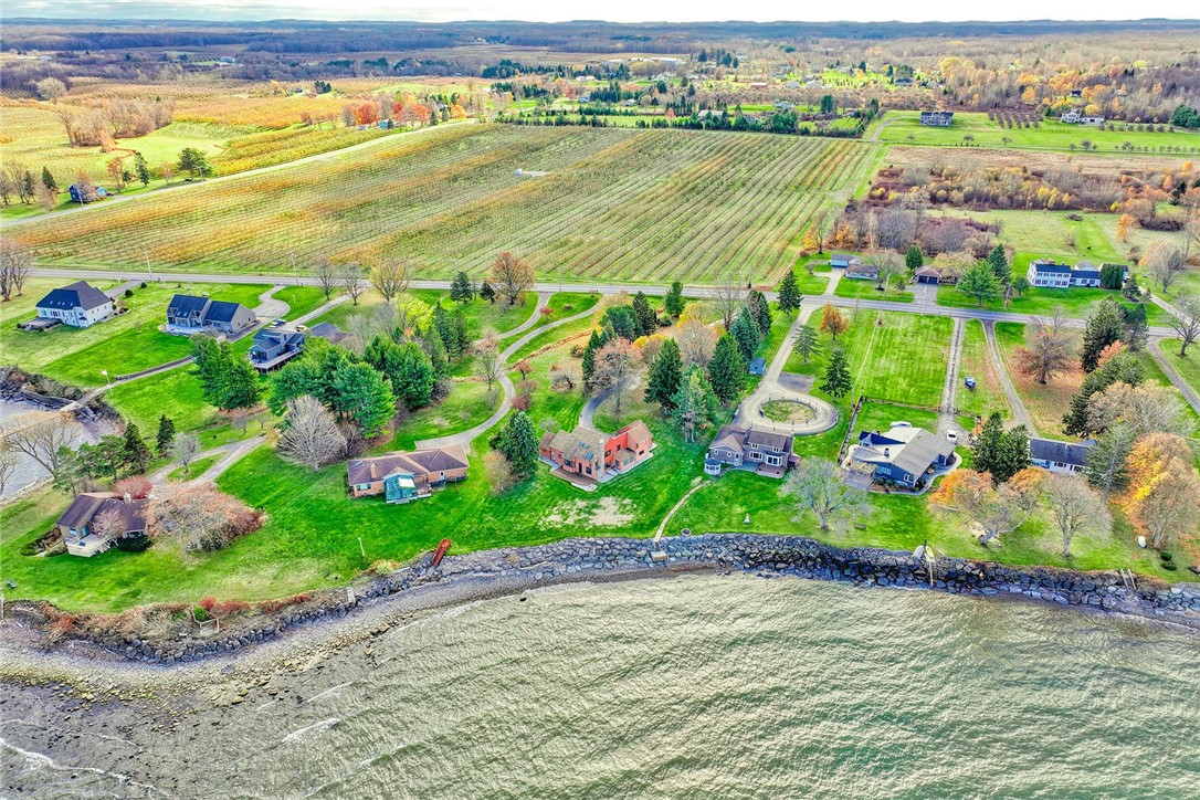 2609 Lake Road Ontario, NY 14519 - Photo 9 of 50 Overhead view of the property from the lake