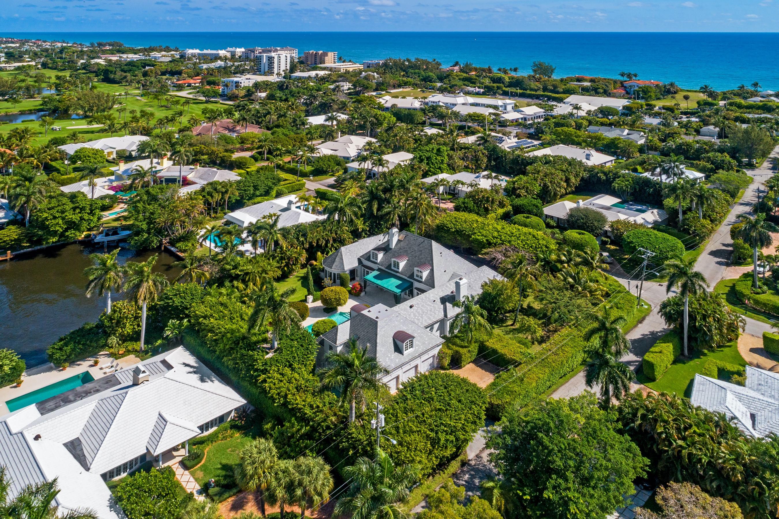 3500 Polo Drive Gulf Stream, FL 33483 - Photo 3 of 35 Aerial 4