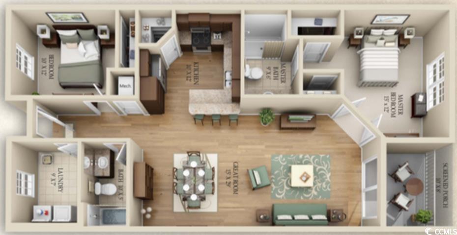 35 Delray Drive, Unit 2C Murrells Inlet, SC 29576 - Photo 6 of 36