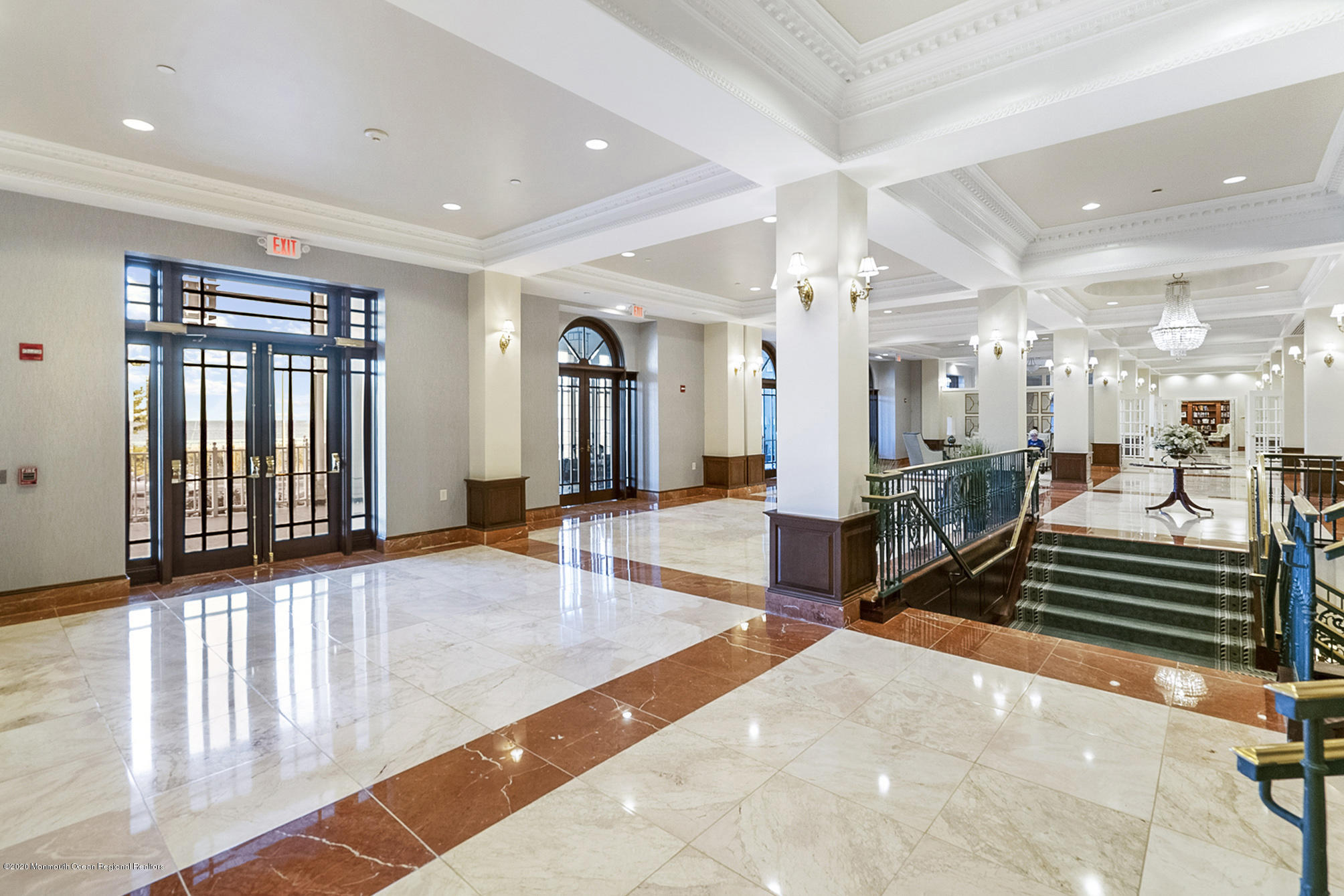 700 Ocean Avenue, Unit G1 Spring Lake, NJ 07762 - Photo 24 of 42 a lobby with furniture and a rug