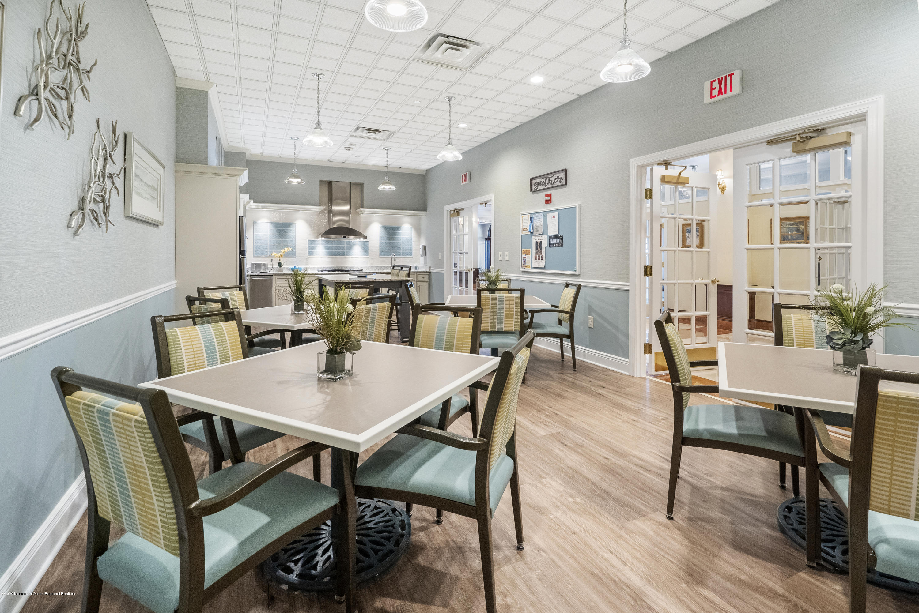 700 Ocean Avenue, Unit G1 Spring Lake, NJ 07762 - Photo 30 of 42 a view of a dining room with furniture window and wooden floor