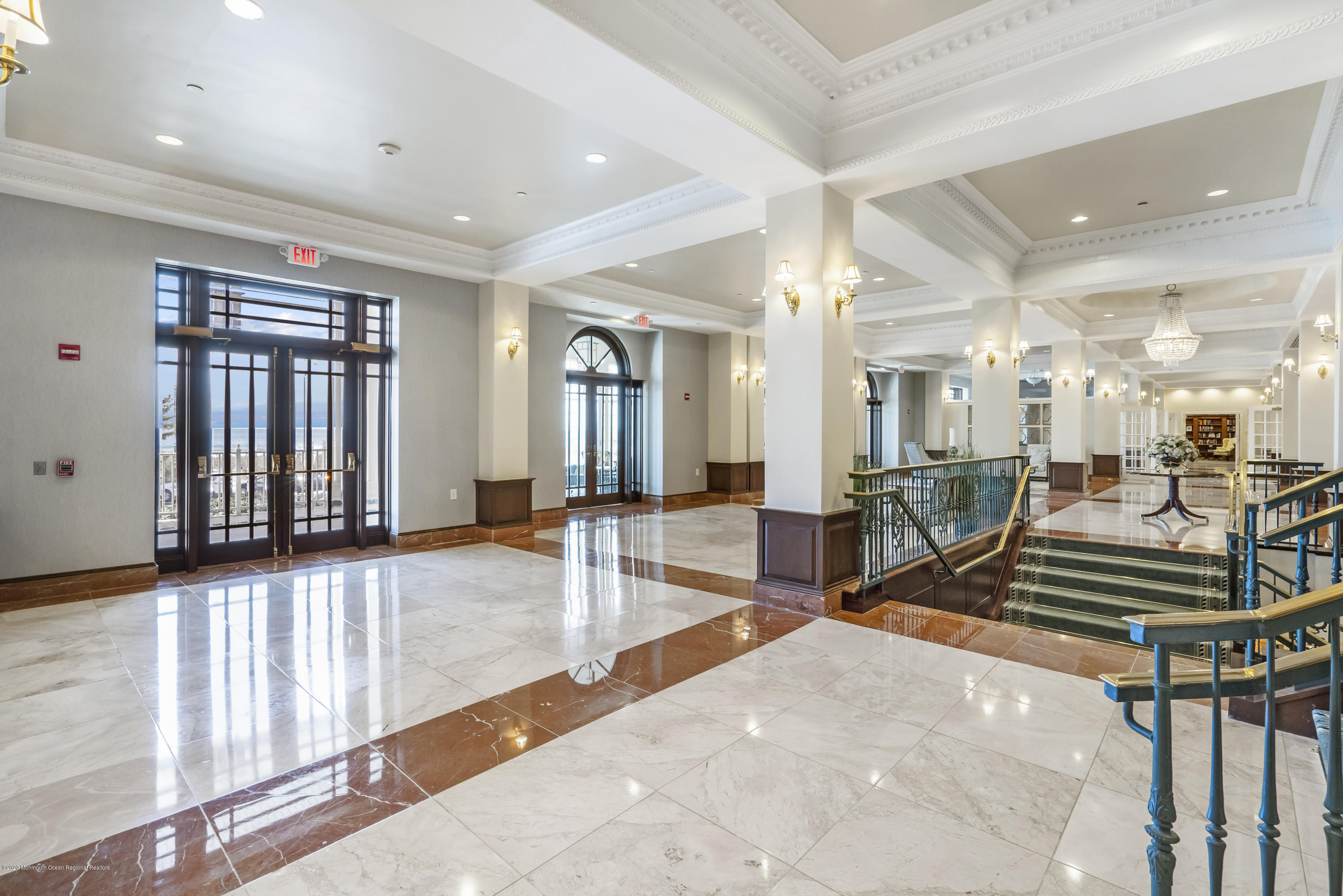 700 Ocean Avenue, Unit G1 Spring Lake, NJ 07762 - Photo 38 of 42 a lobby with furniture and floor