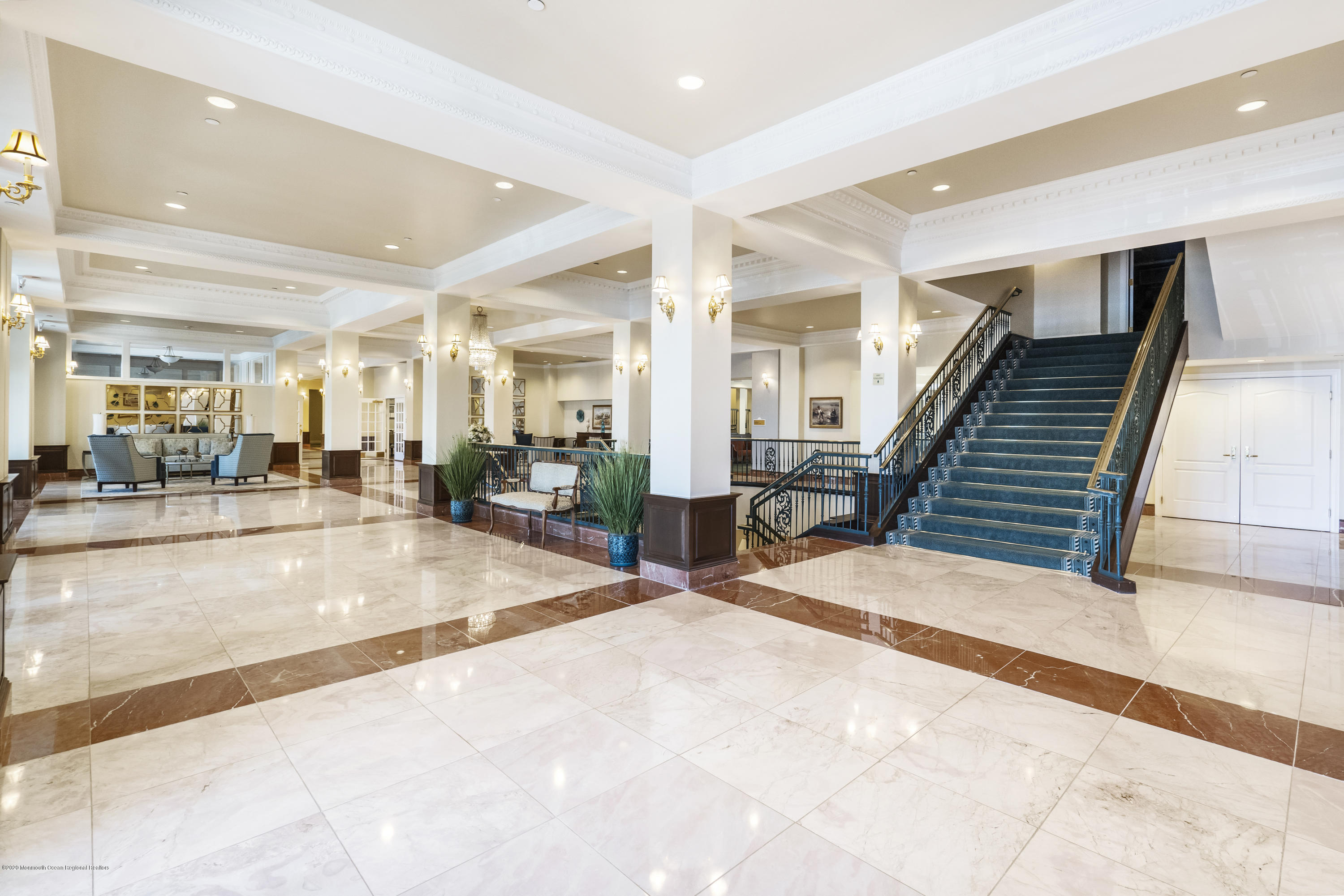 700 Ocean Avenue, Unit G1 Spring Lake, NJ 07762 - Photo 39 of 42 a view of a hallway with seating area