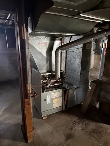 a view of storage and utility room