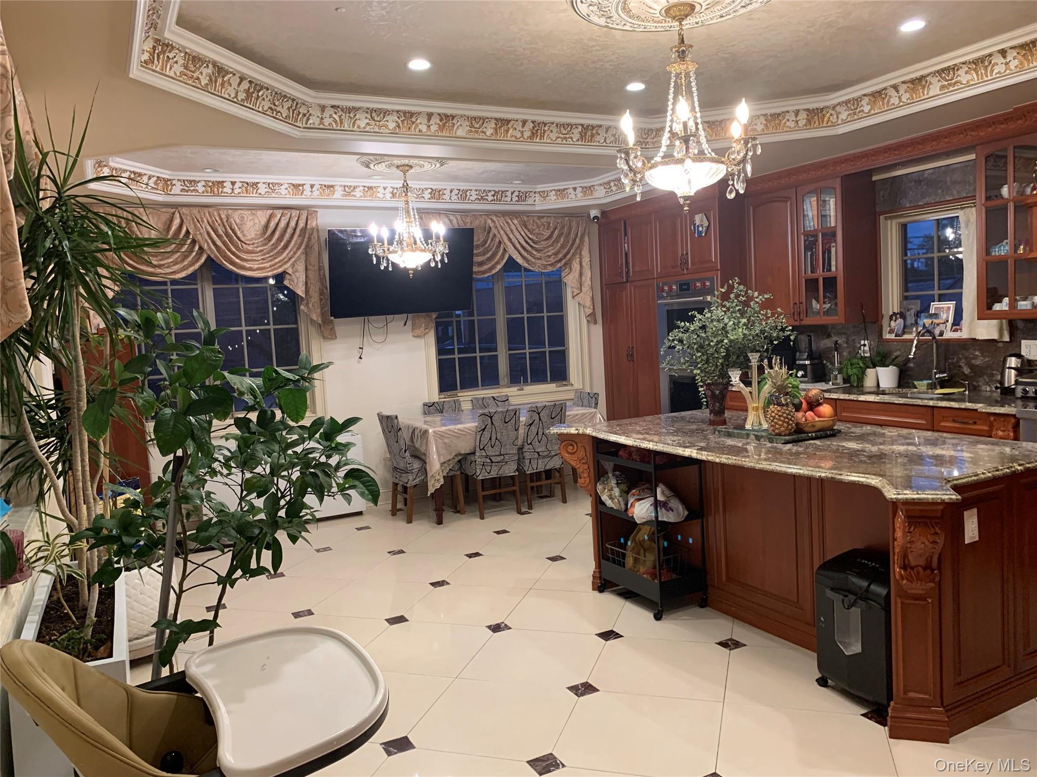 179-15 80th Road Queens, NY 11366 - Photo 6 of 7 a kitchen with a sink a counter and cabinets