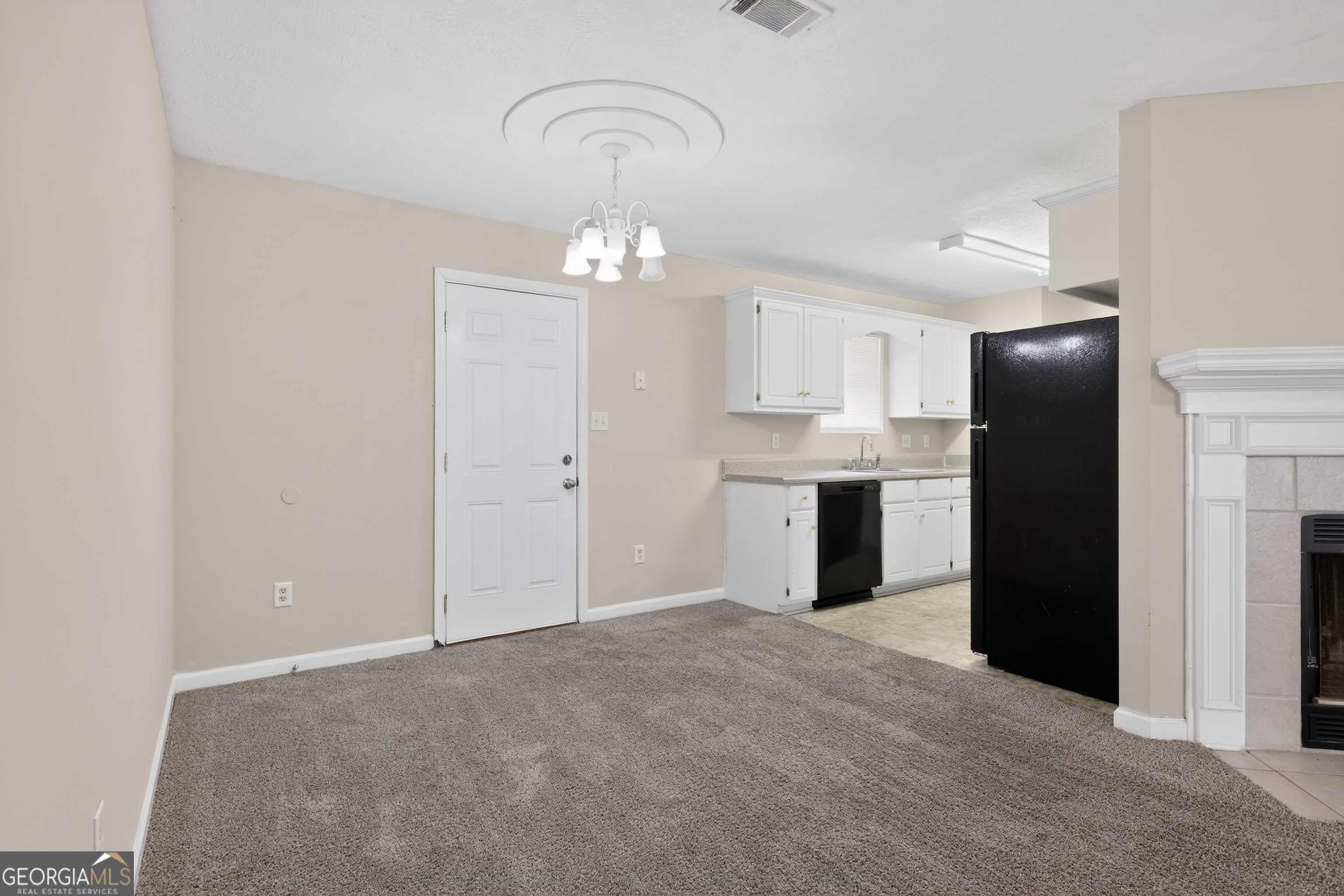2902 Rasha Drive Augusta, GA 30906 - Photo 18 of 31 a view of a kitchen with a sink and refrigerator