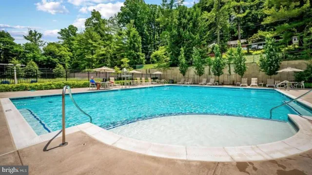 an aerial view of a multi story building