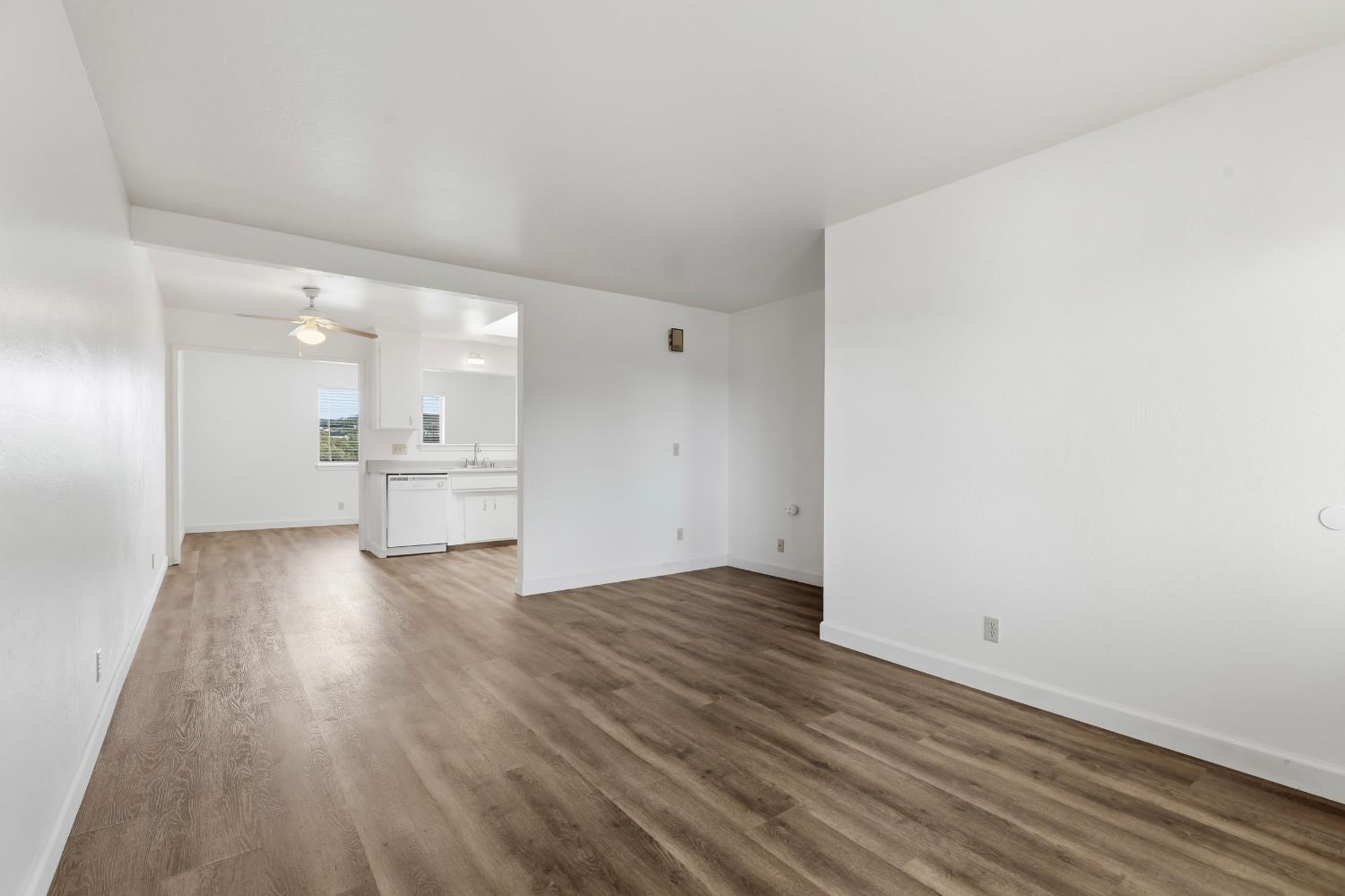 91 Summit Avenue Sonora, CA 95370 - Photo 17 of 53 a view of a kitchen with wooden floor and a sink