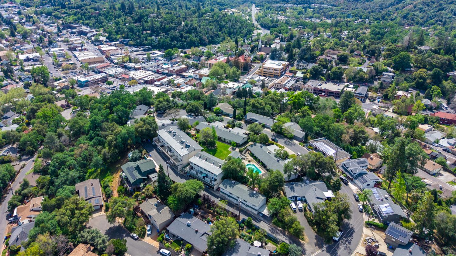 91 Summit Avenue Sonora, CA 95370 - Photo 48 of 53 an aerial view of multiple house