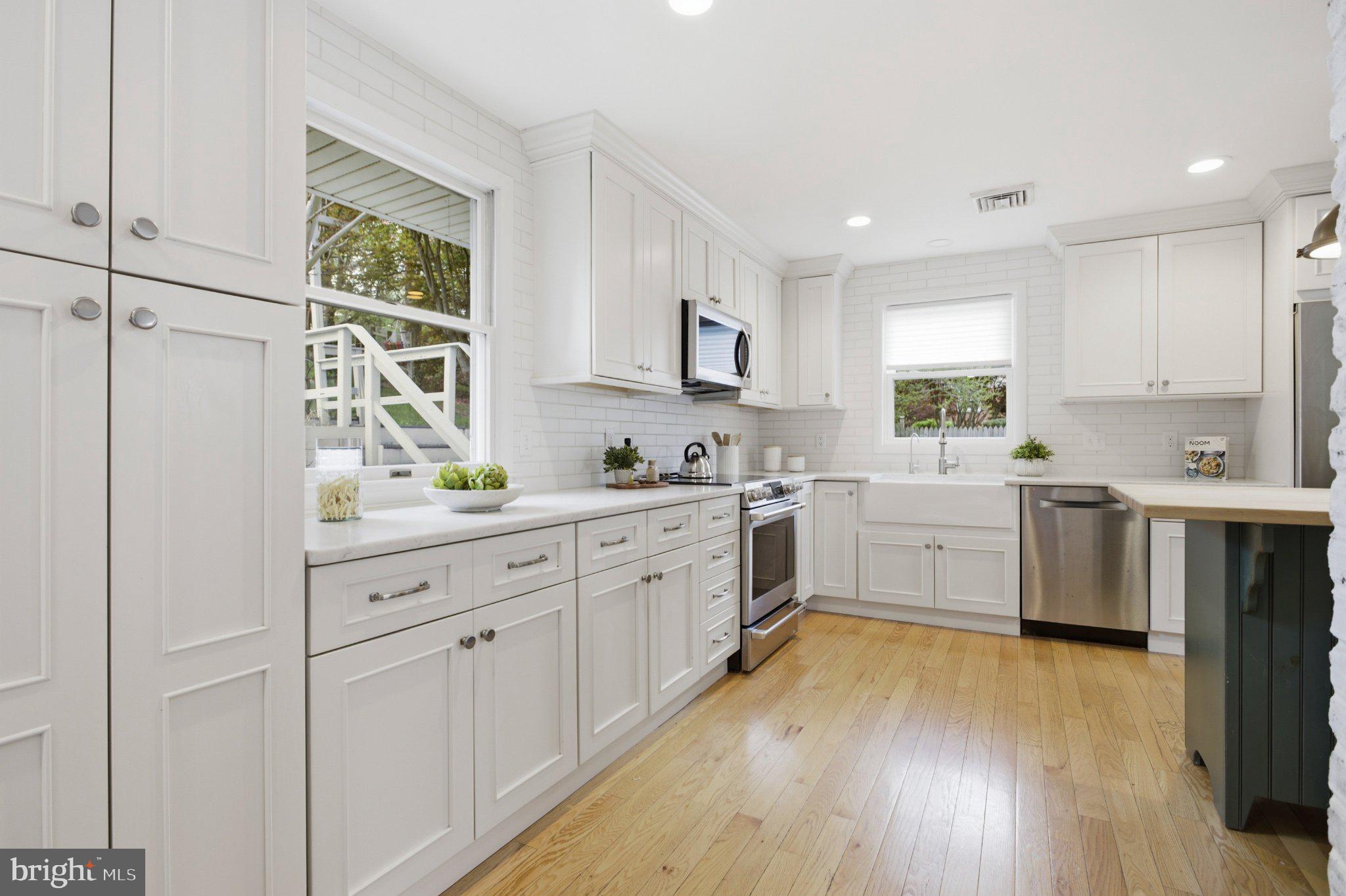 3104 North Providence Road Media, PA 19063 - Photo 16 of 47 Bright and airy modern kitchen space.